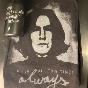 Lrg Snape Tshirt Small Harry Potter Water Bottle